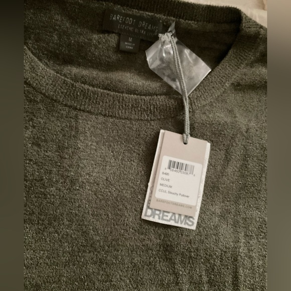Barefoot Dreams COZYCHIC Slouchy Pullover NWT - Picture 4 of 4